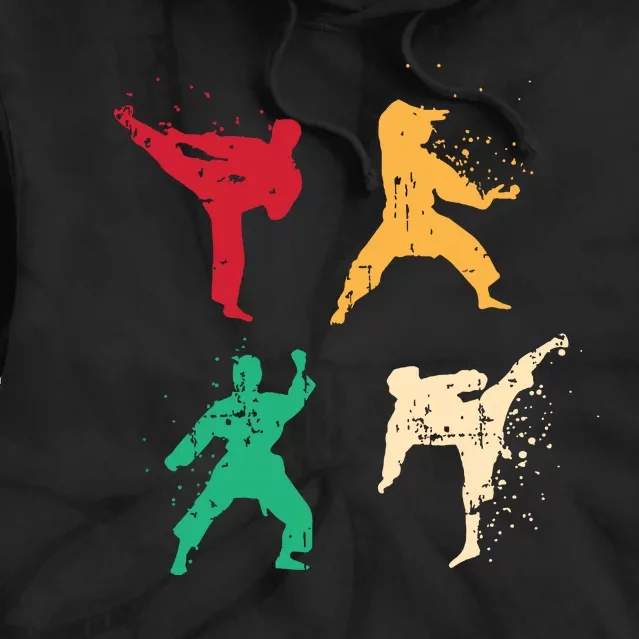 Karate For A Martial Art Enthusiast Tie Dye Hoodie