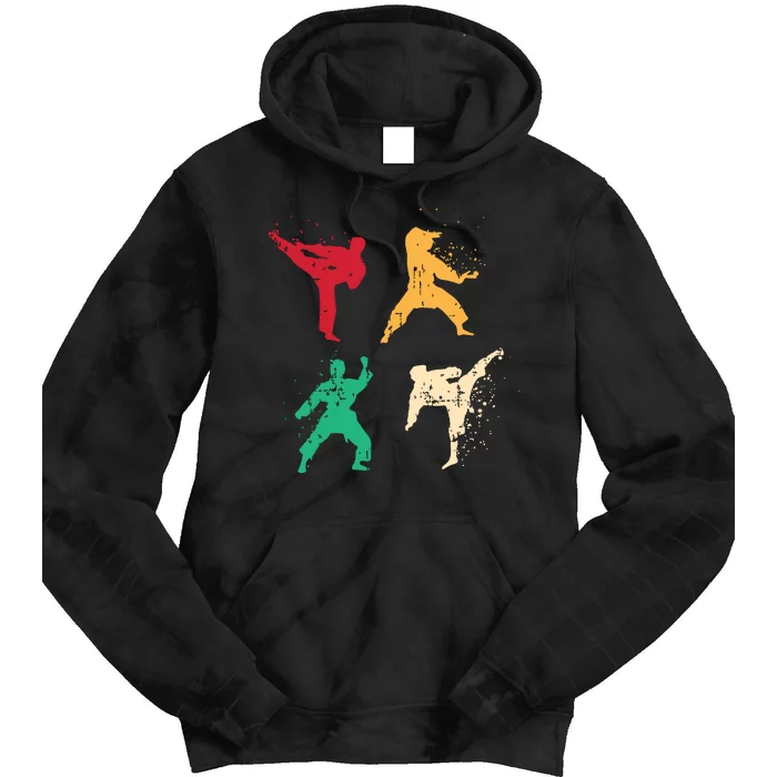 Karate For A Martial Art Enthusiast Tie Dye Hoodie