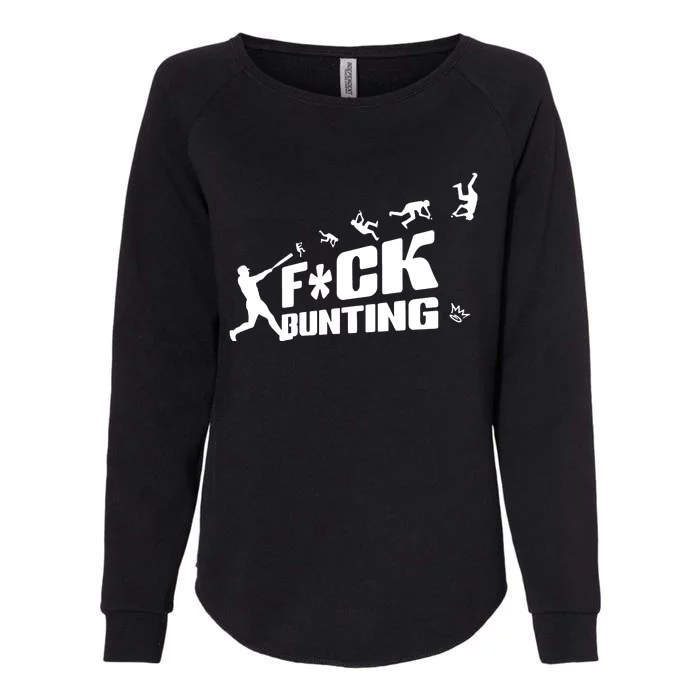 Kingofjuco Fuck Bunting Womens California Wash Sweatshirt