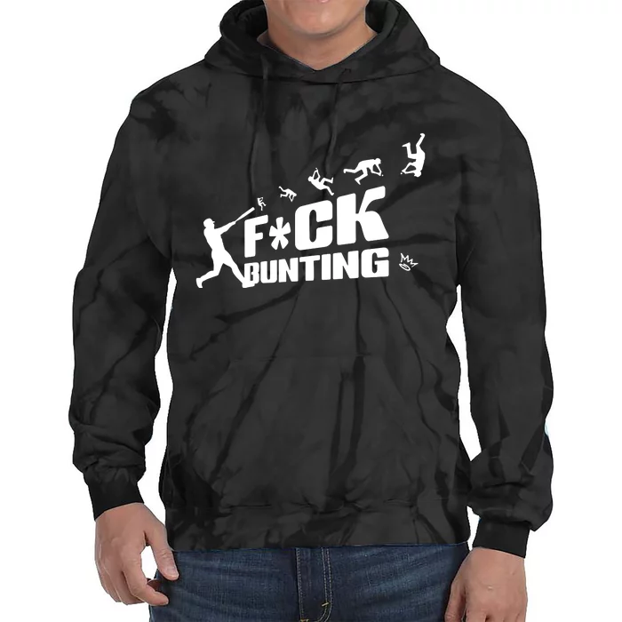 Kingofjuco Fuck Bunting Tie Dye Hoodie