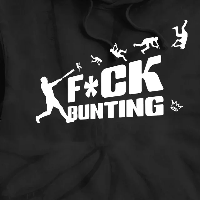 Kingofjuco Fuck Bunting Tie Dye Hoodie