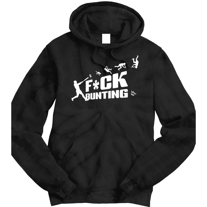 Kingofjuco Fuck Bunting Tie Dye Hoodie