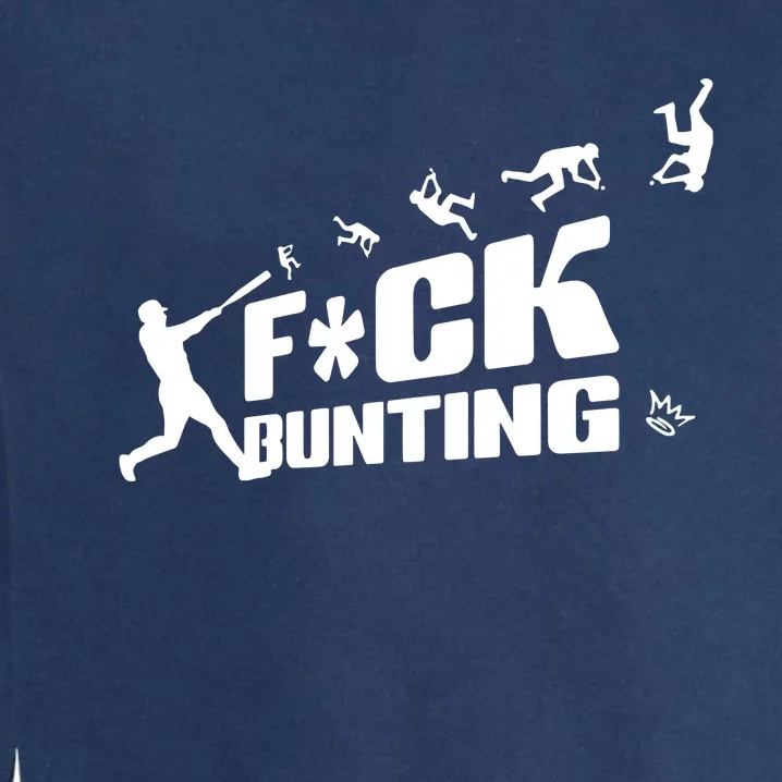 Kingofjuco Fuck Bunting Garment-Dyed Sweatshirt