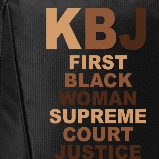 KBJ First Black Woman Supreme Court Justice City Backpack