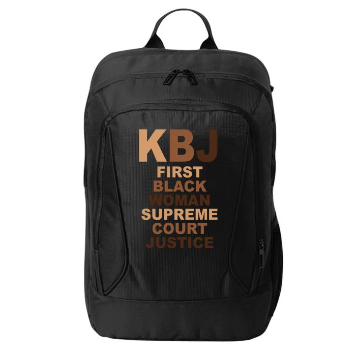 KBJ First Black Woman Supreme Court Justice City Backpack