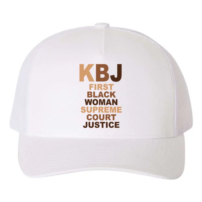 KBJ First Black Woman Supreme Court Justice Yupoong Adult 5-Panel Trucker Hat