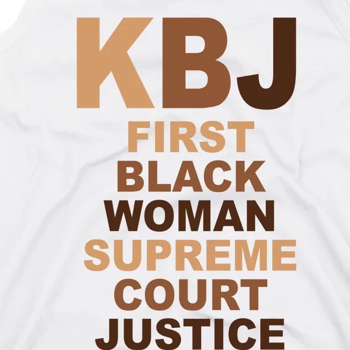 KBJ First Black Woman Supreme Court Justice Tank Top