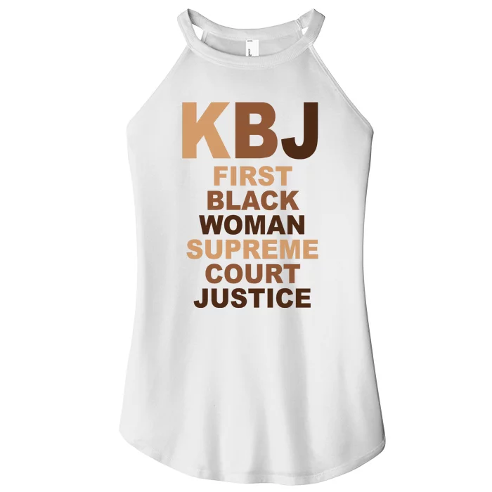 KBJ First Black Woman Supreme Court Justice Women’s Perfect Tri Rocker Tank