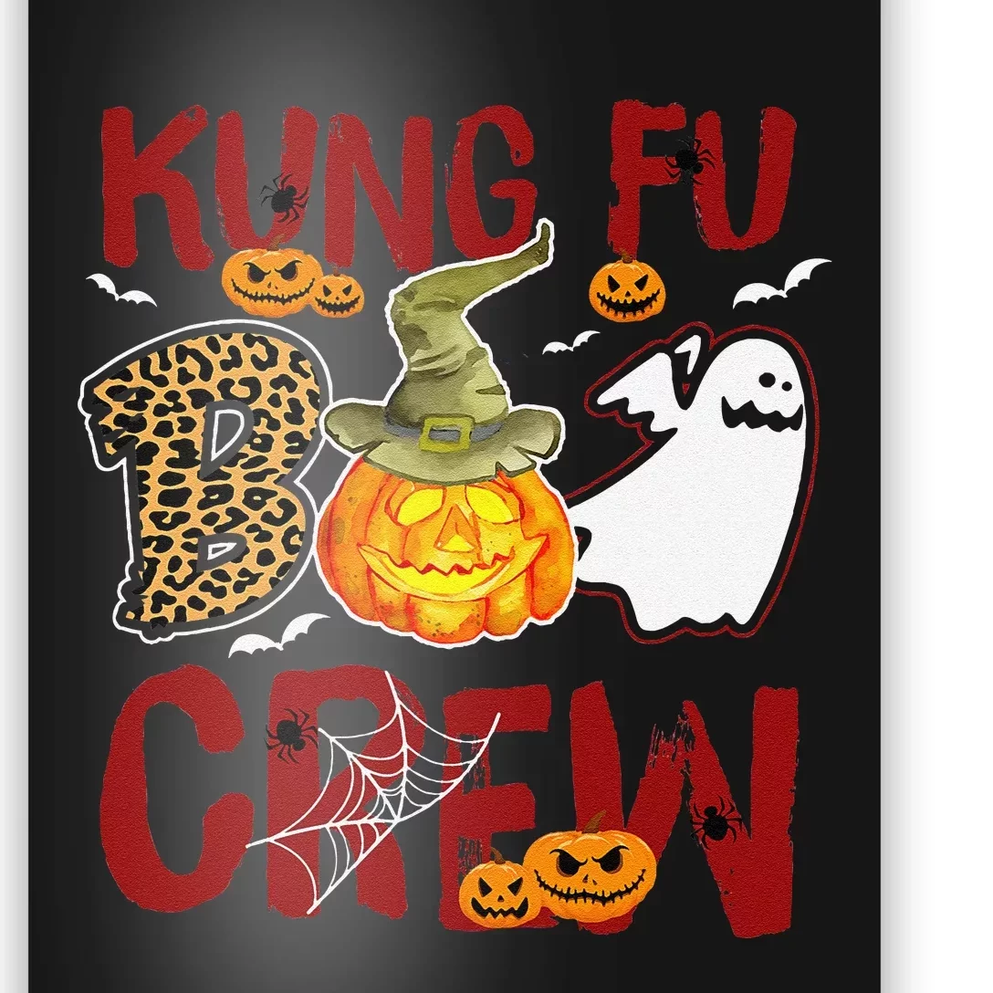 Kung Fu Boo Crew Halloween Martial Art Match Poster