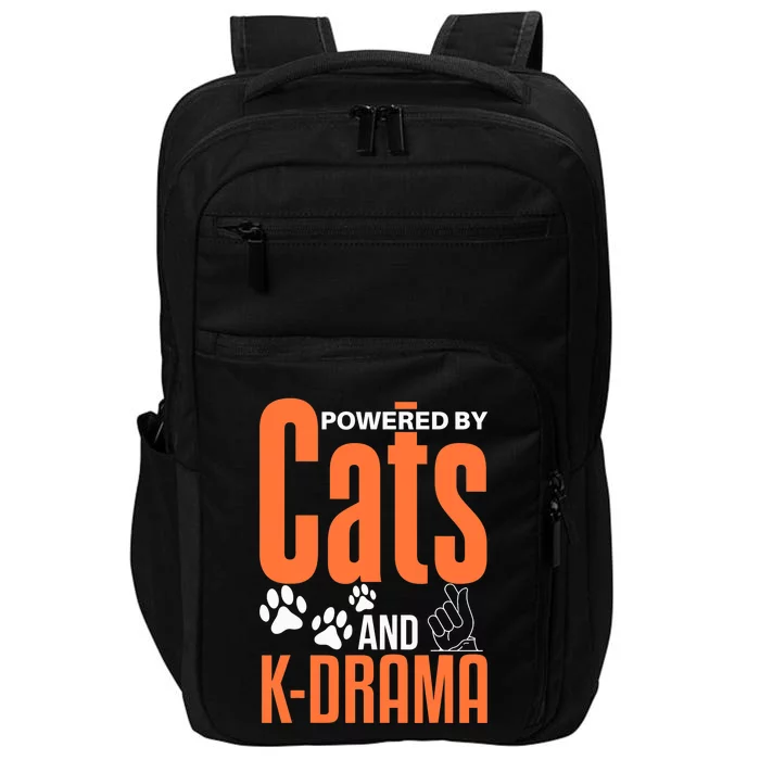 K-Drama Funny Cat Lover K-Pop Lover Korean Drama Impact Tech Backpack