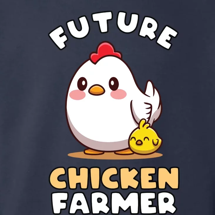 Kids Future Chicken Farmer Gift For Farmer Kids Toddler Hoodie