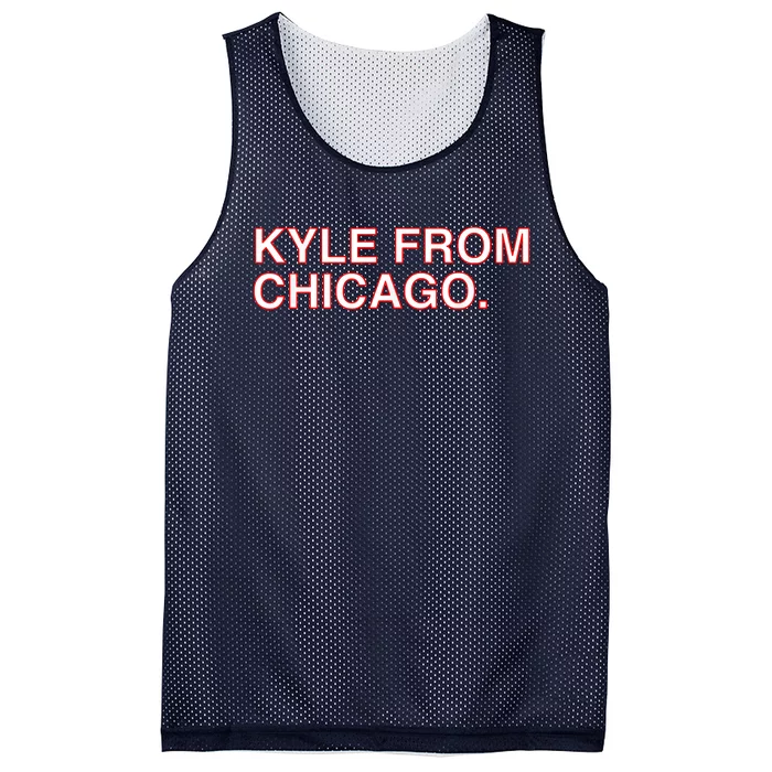 Kyle From Chicago Mesh Reversible Basketball Jersey Tank