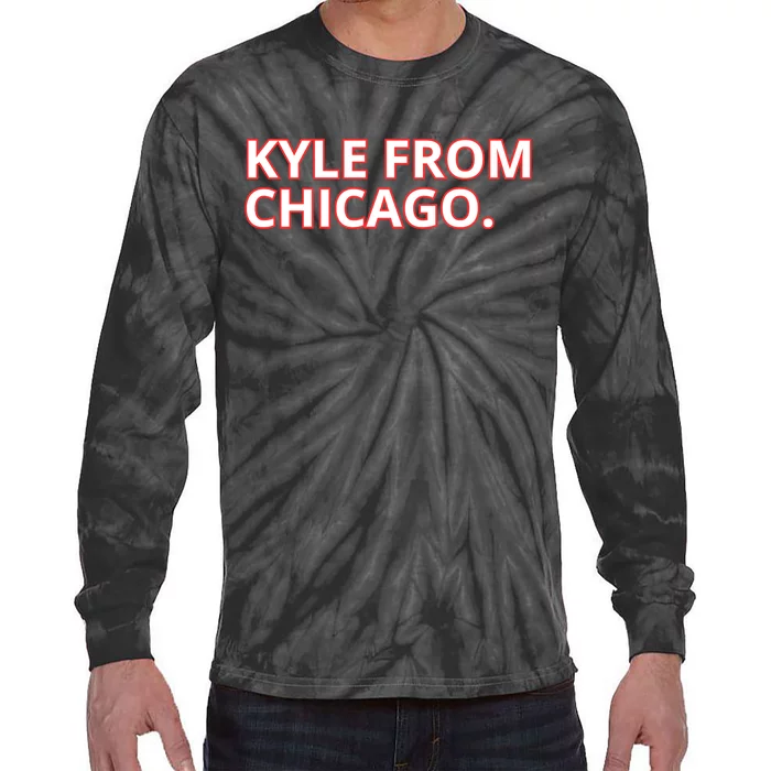 Kyle From Chicago Tie-Dye Long Sleeve Shirt