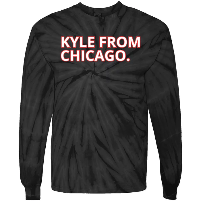 Kyle From Chicago Tie-Dye Long Sleeve Shirt