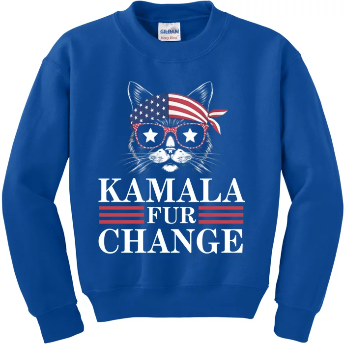 Kamala Fur Change Gift Kids Sweatshirt