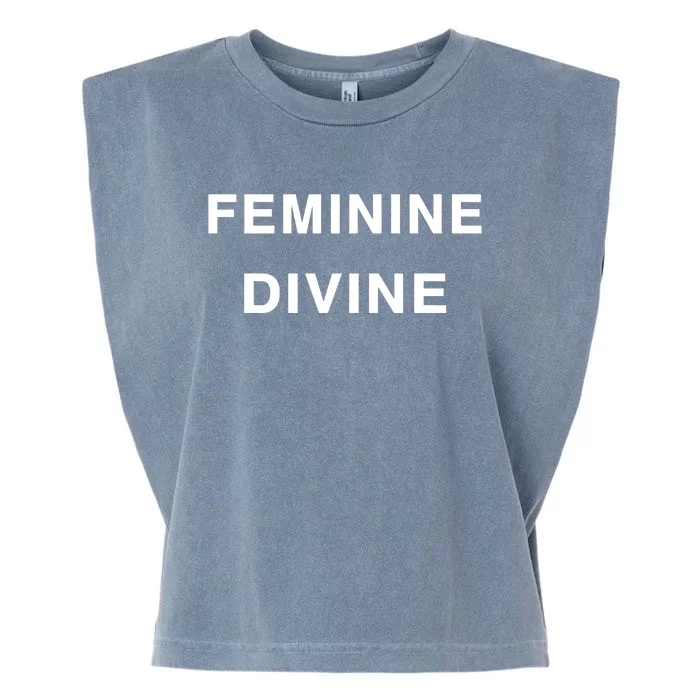 Katyperry Feminine Divine Garment-Dyed Women's Muscle Tee