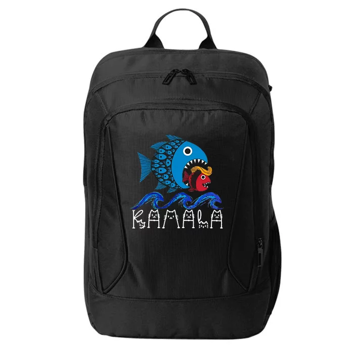 Kamala Fish Eat Fish City Backpack