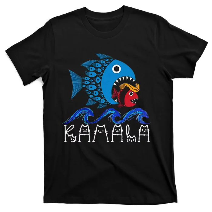 Kamala Fish Eat Fish Gift T-Shirt