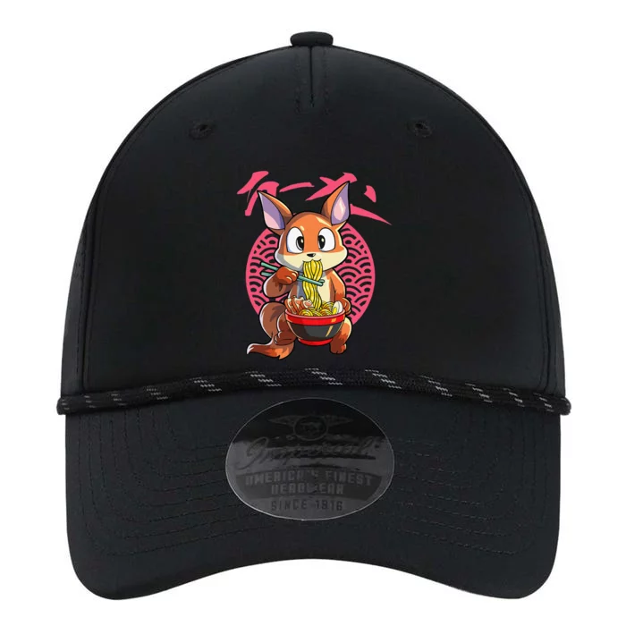 Kawaii Fox eating Ra Japanese Noodle Anime Fox Performance The Dyno Cap