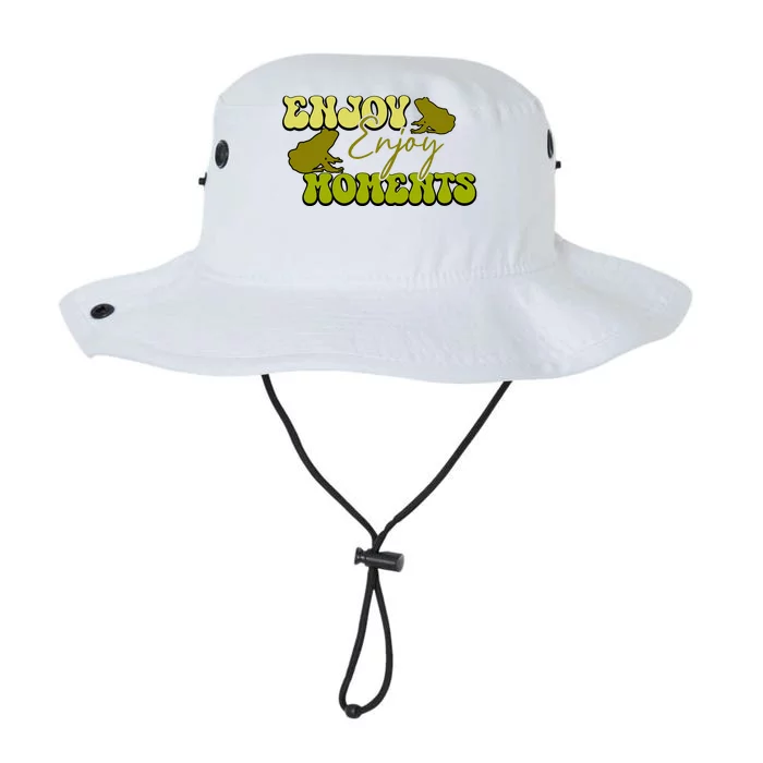 Kawaii Frog Enjoy Every Moments Gift Legacy Cool Fit Booney Bucket Hat