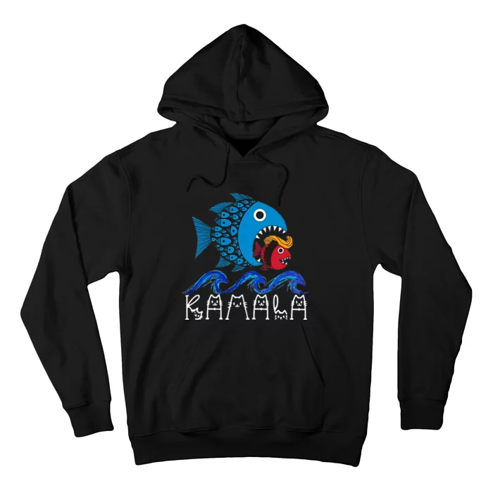 Kamala Fish Eat Fish Hoodie