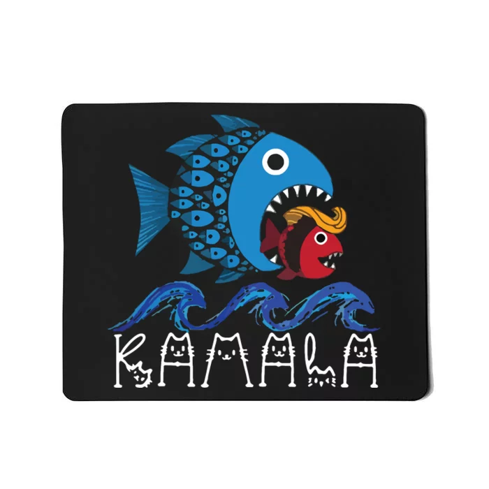 Kamala Fish Eat Fish Mousepad