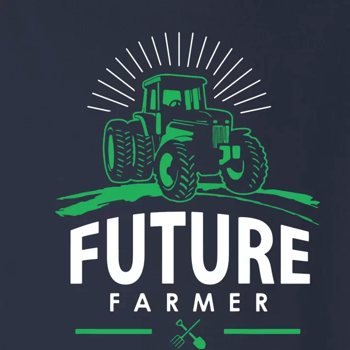 Kids Future Farmer Kids Boy Girl Rural Tractor Farm Tee Toddler Long Sleeve Shirt