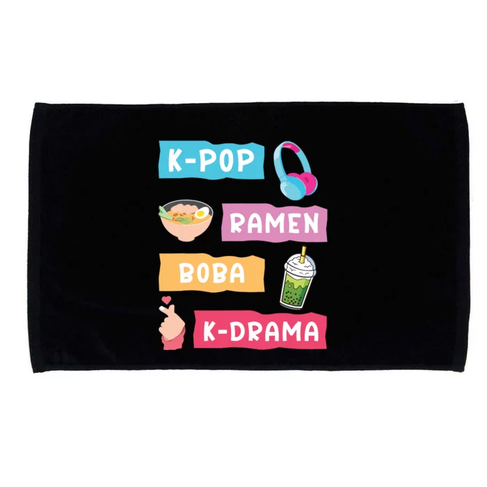 KPop Fashion For Fans Of Korean KDrama KPop Merchandise Microfiber Hand Towel