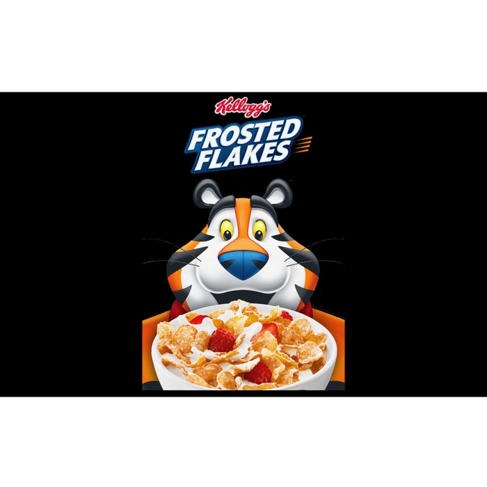 KelloggS Frosties Frosted Flakes Cereal Tony The Tiger Bowl Bumper Sticker