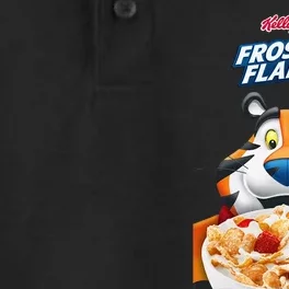 KelloggS Frosties Frosted Flakes Cereal Tony The Tiger Bowl Dry Zone Grid Performance Polo