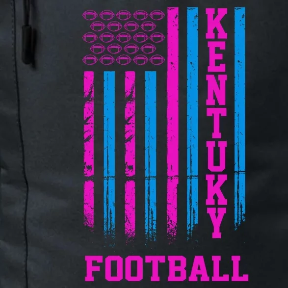 Kentucky Football Fan American Flag Daily Commute Backpack