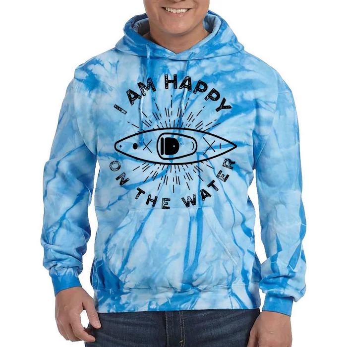 Kayaking For  Gift Kayaker Tie Dye Hoodie