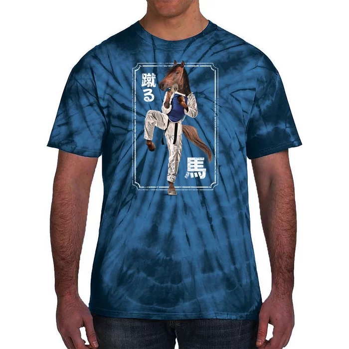 Kung Fu Horse Tie-Dye T-Shirt