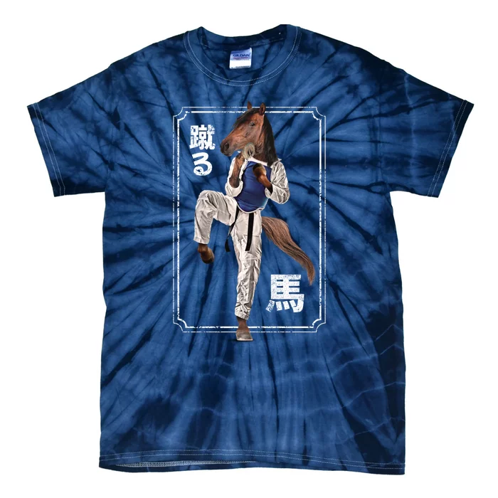 Kung Fu Horse Tie-Dye T-Shirt