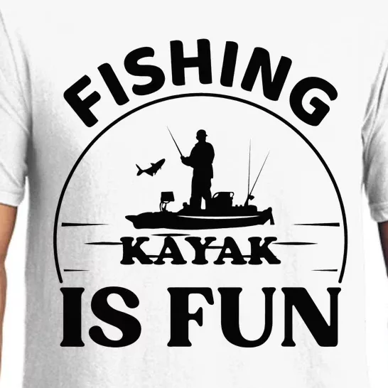 Kayak Fishing Is Fun Kayak Fishing Angler Paddling Pajama Set