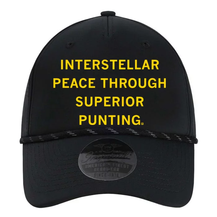 Kirk Ferentz Interstellar Peace Through Superior Punting Performance The Dyno Cap