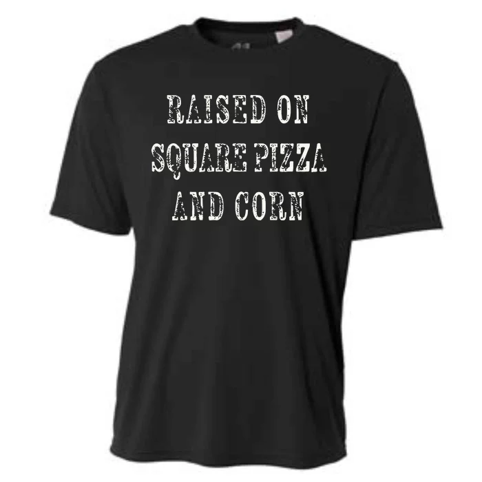 Ky For Ky Raised On Square Pizza And Corn Cooling Performance Crew T-Shirt