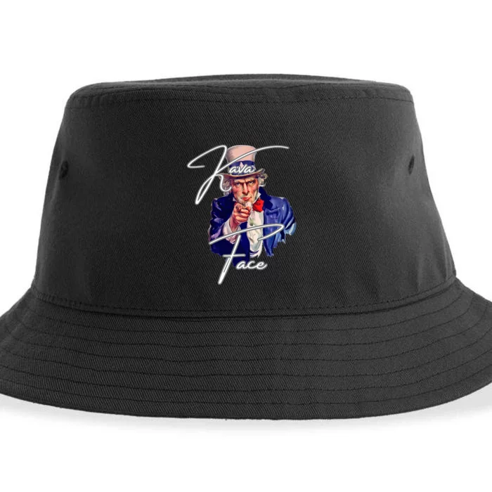 Kava Face Sustainable Bucket Hat