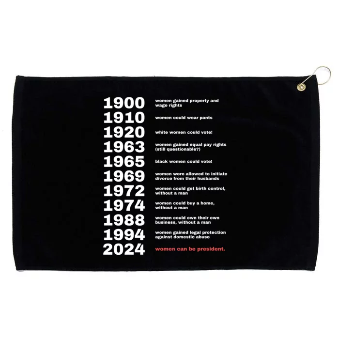 Kamala Feminist Grommeted Golf Towel