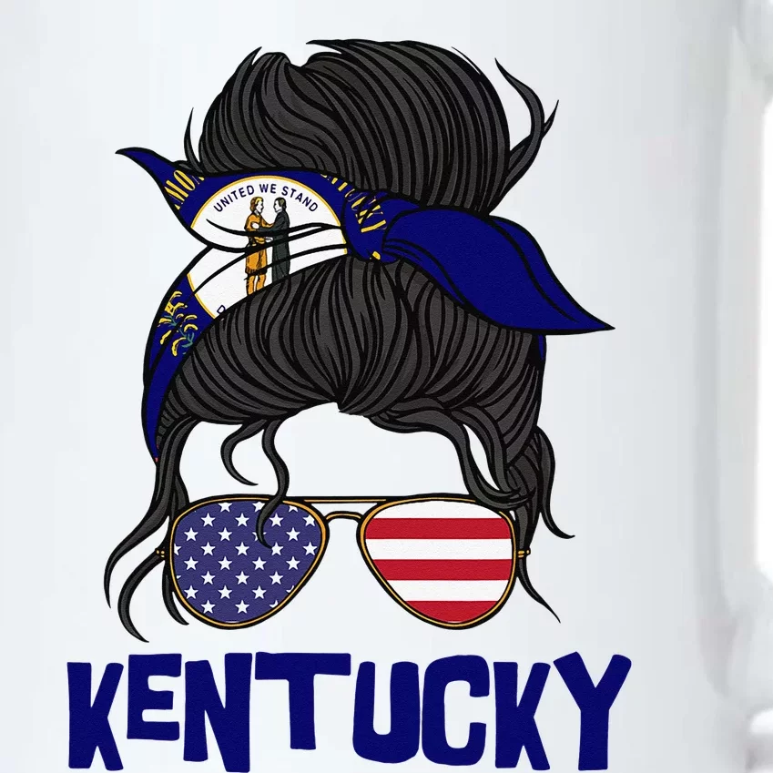 Kentucky for Kentucky proud State Flag for Black Color Changing Mug