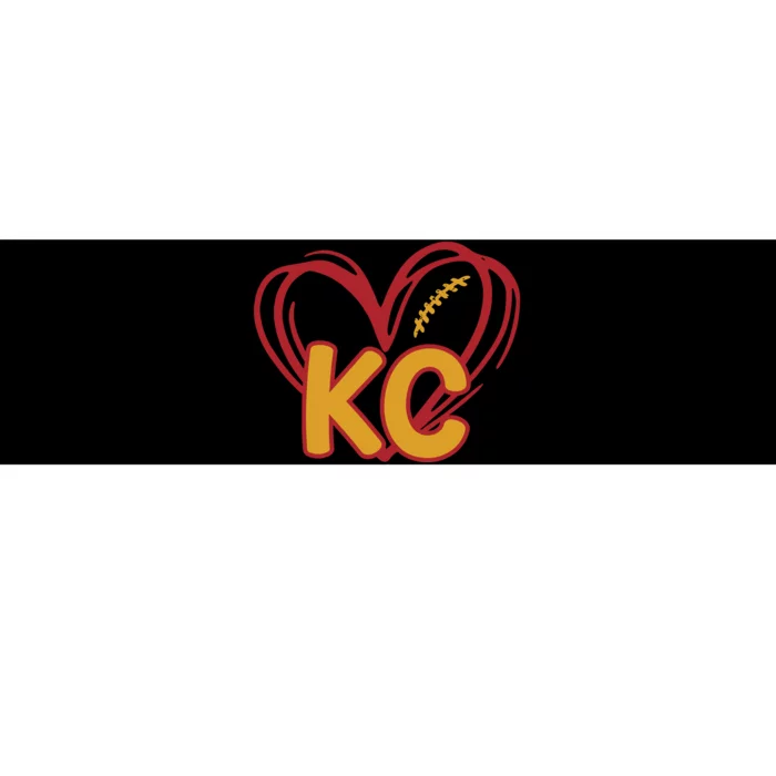 Kc Football Bumper Sticker