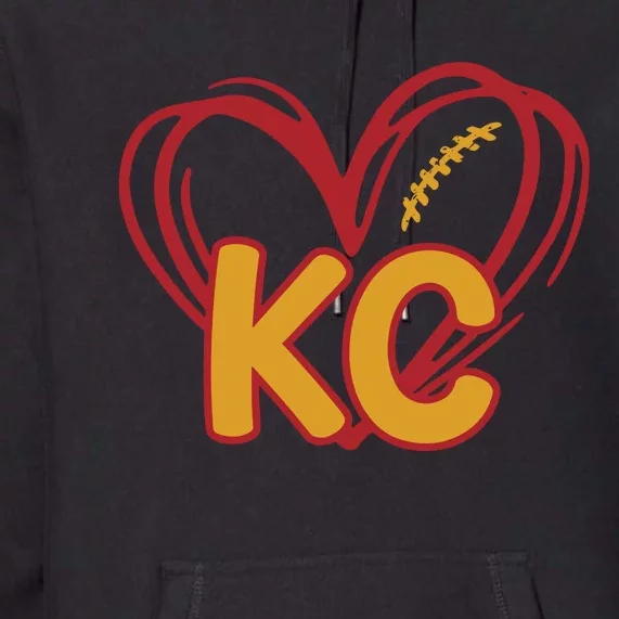 Kc Football Premium Hoodie