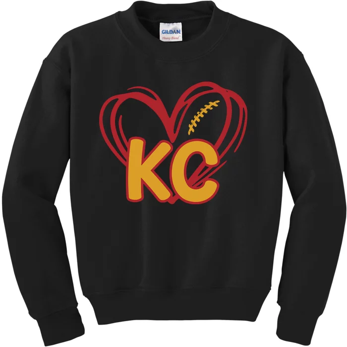 Kc Football Kids Sweatshirt