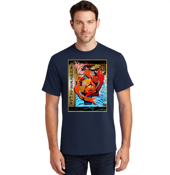 Koi Fish Tall T-Shirt