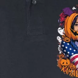 Kamalloween Funny Kamala Harris 2024 Witch Halloween Costume Softstyle Adult Sport Polo