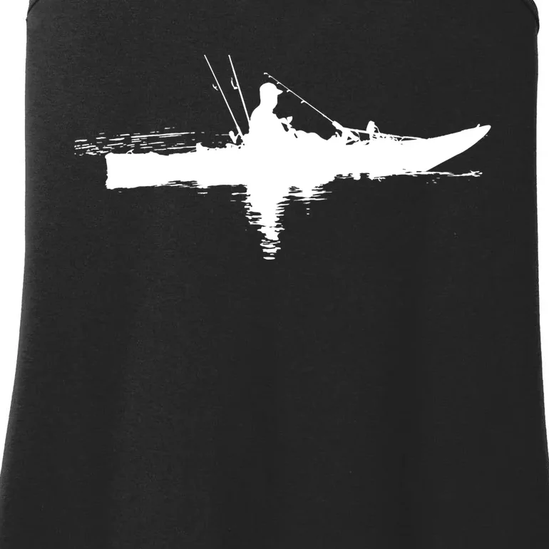 Kayak Fishing Kayaking Cool Gift Ladies Essential Tank