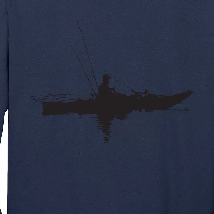 Kayak Fishing Kayaking Tall Long Sleeve T-Shirt