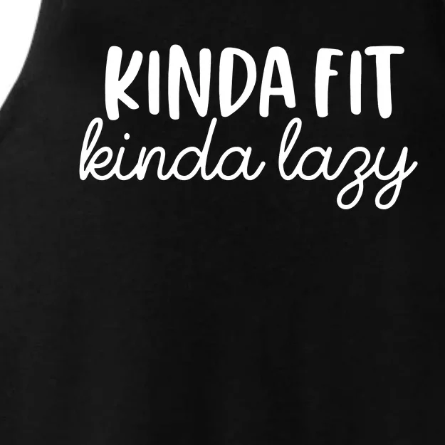 Kinda Fit Kinda Lazy Ladies Tri-Blend Wicking Tank