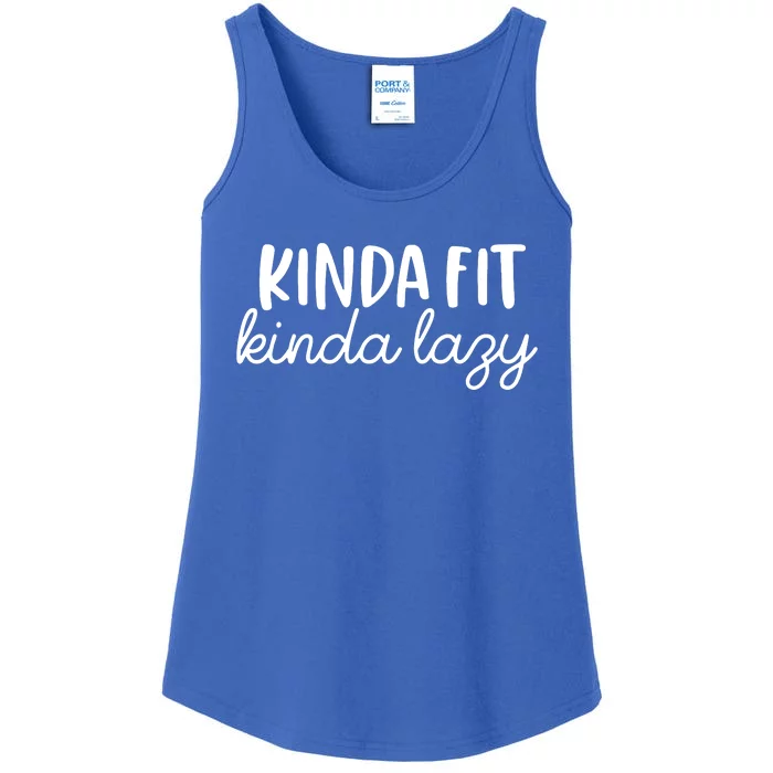 Kinda Fit Kinda Lazy Ladies Essential Tank