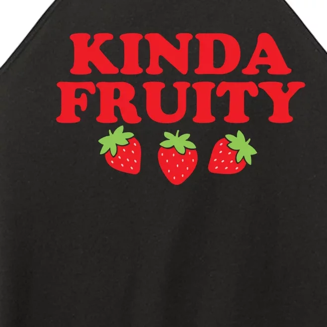 Kinda Fruity Women’s Perfect Tri Rocker Tank